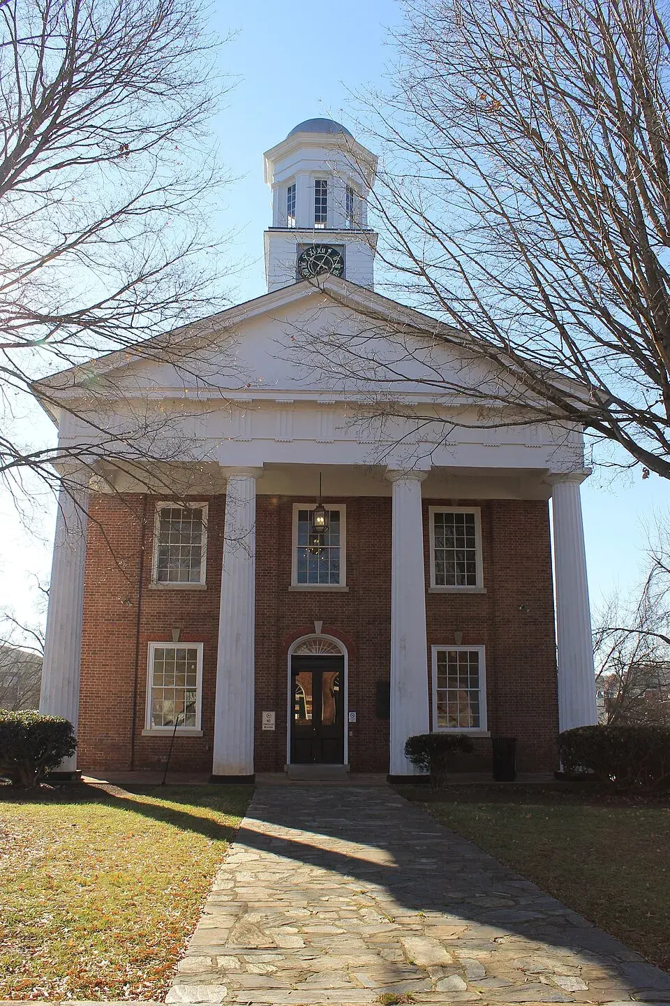 Professionally cleaned home exterior serving Hillsborough, North Carolina