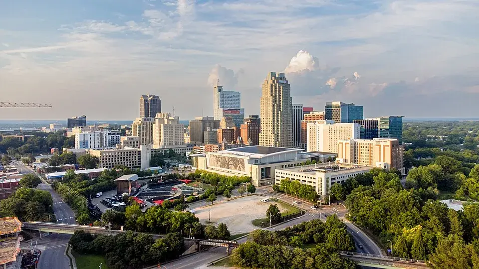 Professionally cleaned home exterior serving Raleigh, North Carolina