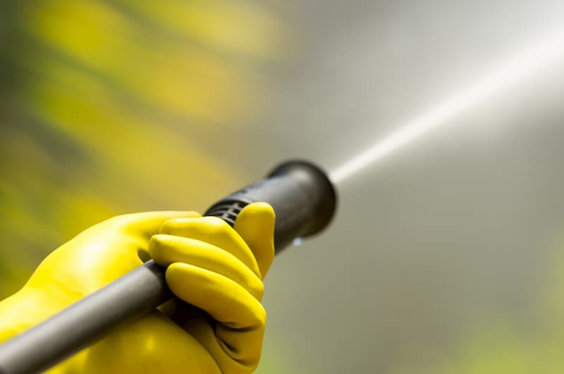 Commercial pressure washing