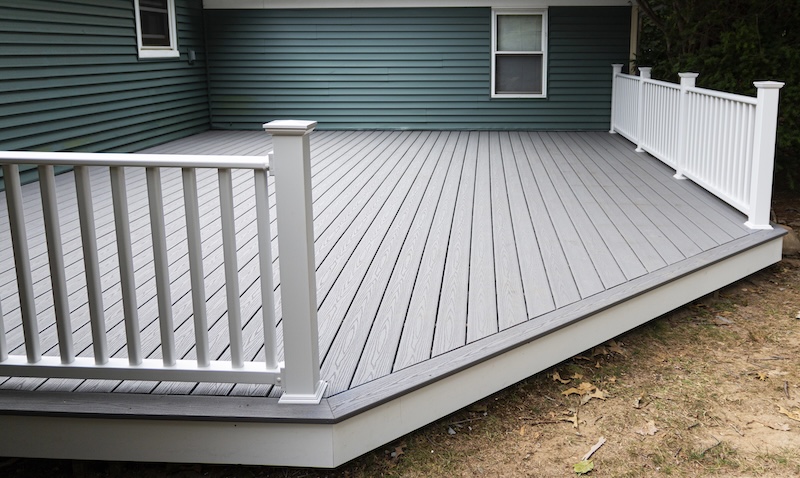 Patio deck cleaning