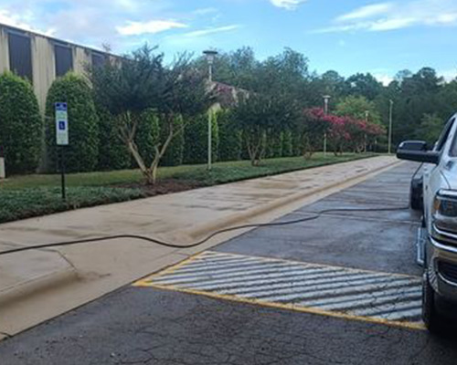 new construction pressure washing